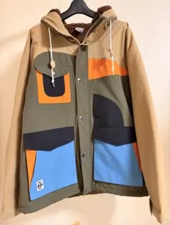 チャムス　アウター　Lサイズ　キャンプ　マウンテンパーカー