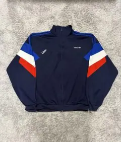希少80s adidas ジャージ トリコロール オールドアディダス 企業ロゴのサムネイル