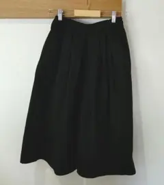 earth music&ecology 黒 ガウチョパンツ