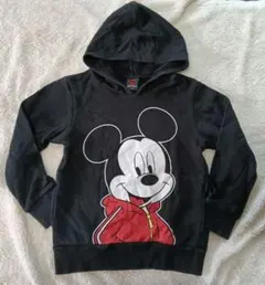 【良品】【BABYDOLL】Disney ミッキーマウス パーカー 130cm