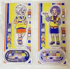 ブルーロック れとぽぷ ミニストップ アクリルスタンド 凪 誠士郎 御影 玲王