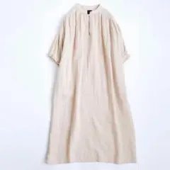 新品】マッキントッシュフィロソフィー リネン100％ タックロング