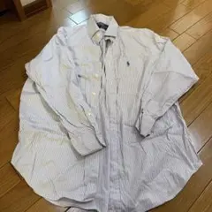 【古着】Polo by Ralph Lauren ストライプシャツ