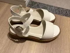 DIANA ホワイト サンダル