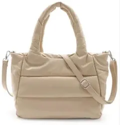 FIRANO ソフトデザイン トートバッグ ベージュ