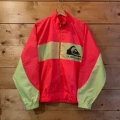 90s QUIKSILVER/jacket/オレンジ/イエロー/古着/ USED
