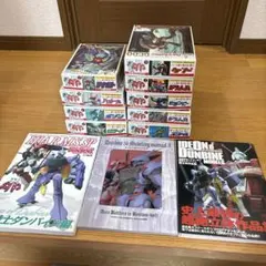 聖戦士ダンバイン プラモデル9種＆関連書籍3冊セット - メルカリ