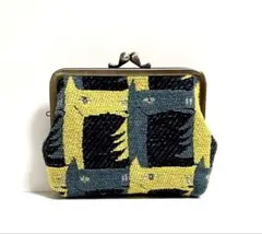 ミナペルホネン⚮̈thoroughbred サラブレッド がま口 お財布 ポーチ