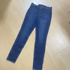 【新品値下げ】スキニーデニム レギンスパンツ　Lサイズ　UNIQLO