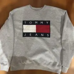 TOMMY グレー スウェット Mサイズ