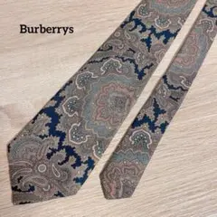 Burberrys シルク ネクタイ レギュラータイ ペイズリー バーバリー