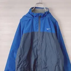 m*u様 NIKE 00s キッズ　ナイロンジャケット　裏起毛あり　150 古着