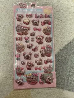 LABUBU 新作 ボンボンドロップシール (シェリーメイコラボ)水×残りわずか