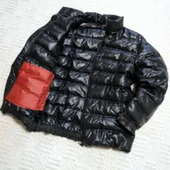 人気✨adidas アディダス ダウンジャケット ブラック Mサイズ 光沢