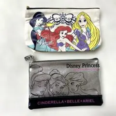 ディズニープリンセス ポーチ 2セット