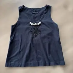 tricot COMME des GARCONS ビーズ装飾　ベストのサムネイル