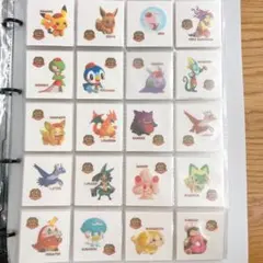 ポケモンパン デコキャラシール ポケまぜ コンプリートセット