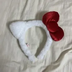 【販売期間3/10午前10時まで】ハローキティ　耳付きカチューシャ