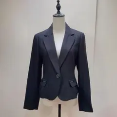 美品 LL 13号 セブンスアベニュー お受験 ジャケット 後リボン