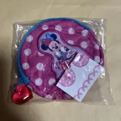 ディズニーランド　ミニーのファンダーランド　カプセルトイ　ピンク　ポーチ