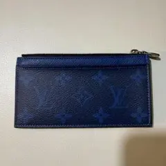新品近い★ルイヴィトン タイガラマ フラグメントケース コバルト 小銭入れ