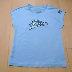 FILA ライトブルー Tシャツ Mサイズ　テニスウェア