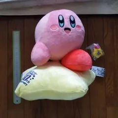 星のカービィ　ビッグぬいぐるみ　ころんとソフビ