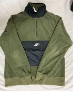 Nike フリースジャケット オリーブグリーン