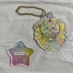 超 まじかるちいかわ アクスタ にもなるホログラム アクリルキーホルダー うさぎ
