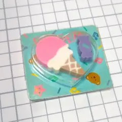 ■ 昭和レトロ サンリオ アイスクリームとキャンディの消しゴム ■