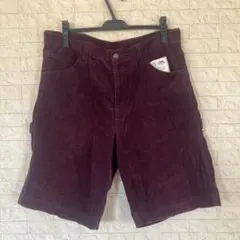 アトモス　ハーフパンツ　Mサイズ　ボルドーのサムネイル