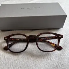 KANKEO OPTICAL ブラウンメガネ ケース付き
