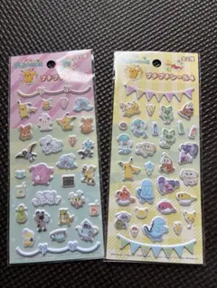 明日発送　新品　ポケモン　プチプチシール