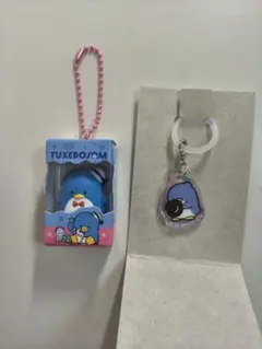 サンリオキャラクターズ　 チョコボックス　アクリルチャーム　タキシードサム　2点