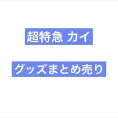 超特急 カイ 小笠原海 グッズ まとめ売り