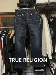 TRUE RELIGION フレアデニム ローライズ USA製 サイズ26