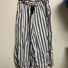 ユニクロ　リラコ　ストライプ　ポケット付き