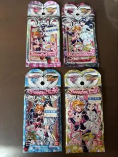 【未開封】カードダスEX ふたりはプリキュア プリキュアカード 四種セット