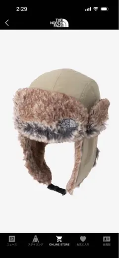 THE NORTH FACE インサレーションボンバーキャップ　カーキ未使用L