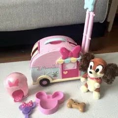 ディズニー ミニー フィフィ　キャリー　おもちゃセット