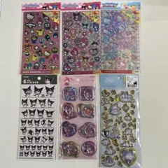 サンリオキャラクター シールセット 6枚
