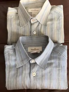 お値下げ☆Ermenegildo Zegna 2枚セット☆Yシャツ長袖のサムネイル
