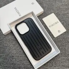 未使用 RIMOWA リモワ iPhone 15pro ケース ブラック