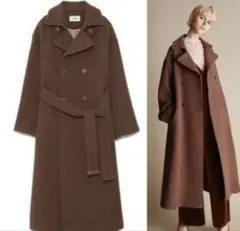 SWFC 175008 SNIDELロングコート　ベルトなし