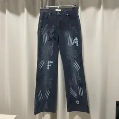 ANCHRLLI Paris ブーツカット デニム Y2K 平成