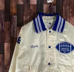 ヴィンテージ　古着　ブルゾン　スタジャン　アメカジ　ブルー