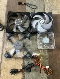 動作未確認★ED122512H-PAL他☆アップヒア等★PCファン4つまとめ