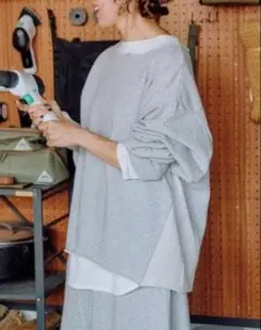 新品 ニコアンドMake stuff'25 erinko大人なセットプルオーバー