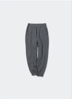 新品未使用　UNIQLO　キッズ　ボアスウェットパンツ　ダークグレー　150cm