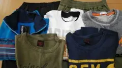 男の子　まとめ売り　トレーナー、Ｔシャツ、ズボン　130～140㎝